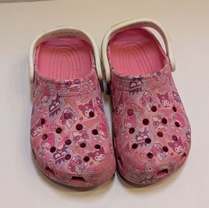 Crocs Hello Kitty and Friends Classic Clog Women's 7 Pink